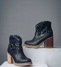 Botin Negro Brillo