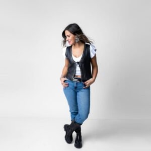 Guillette Negro Tachas