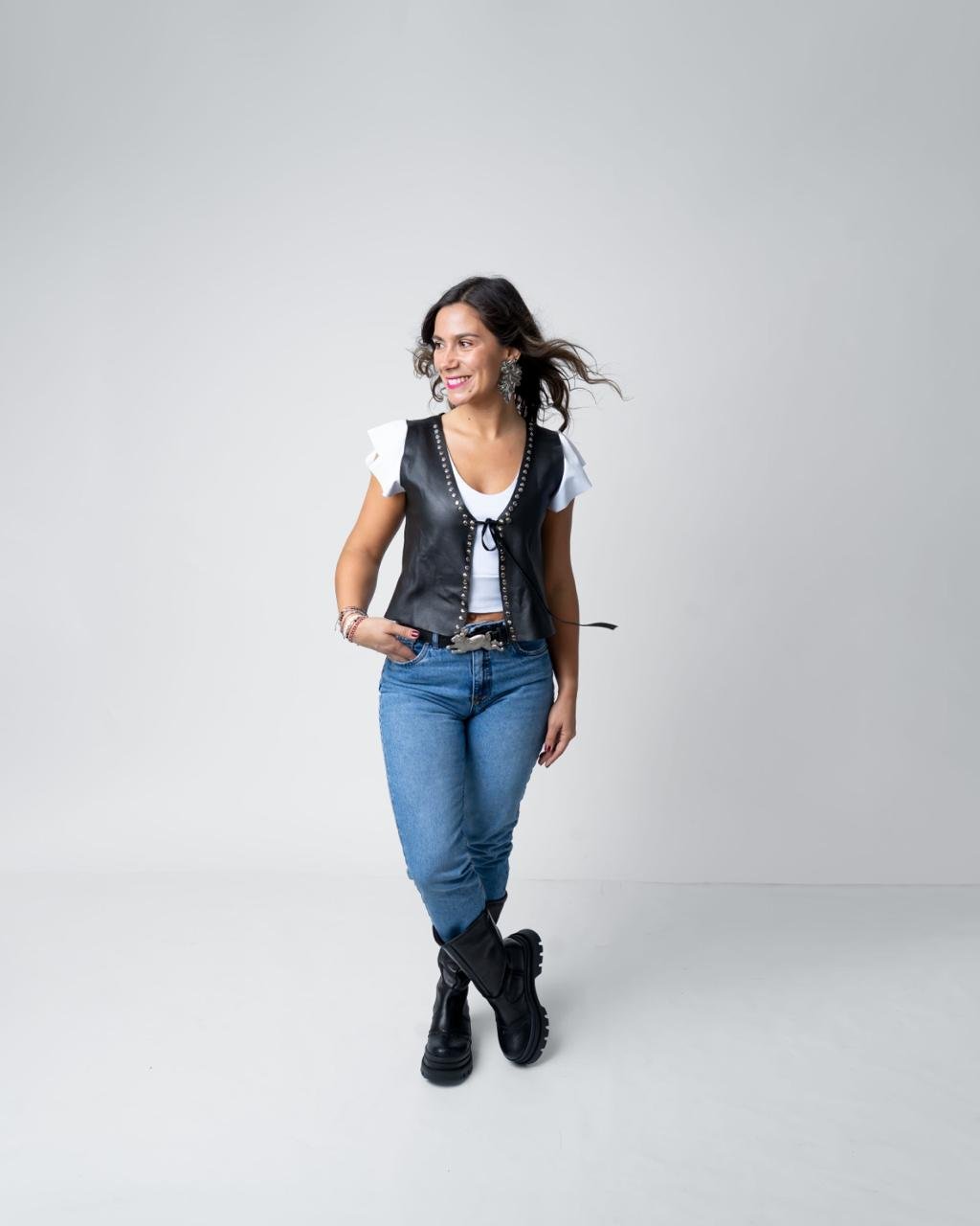 Guillette Negro Tachas - Imagen 2