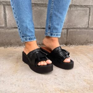 Sandalia Vuelo Negra