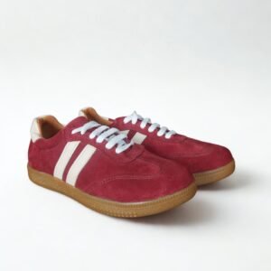 Zapatilla Burdeo Líneas