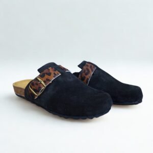 Zueco Negro Reno/Print