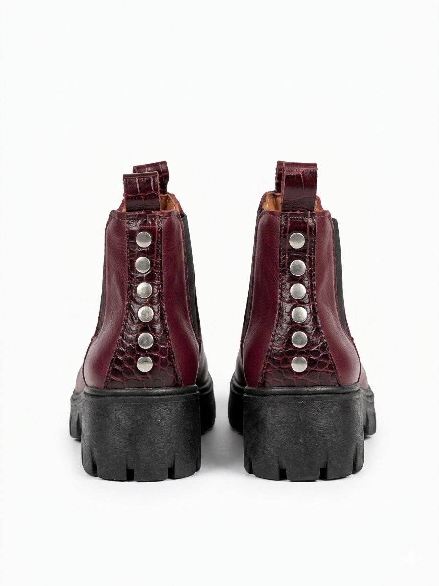 Botín Burdeo Tachas - Imagen 3